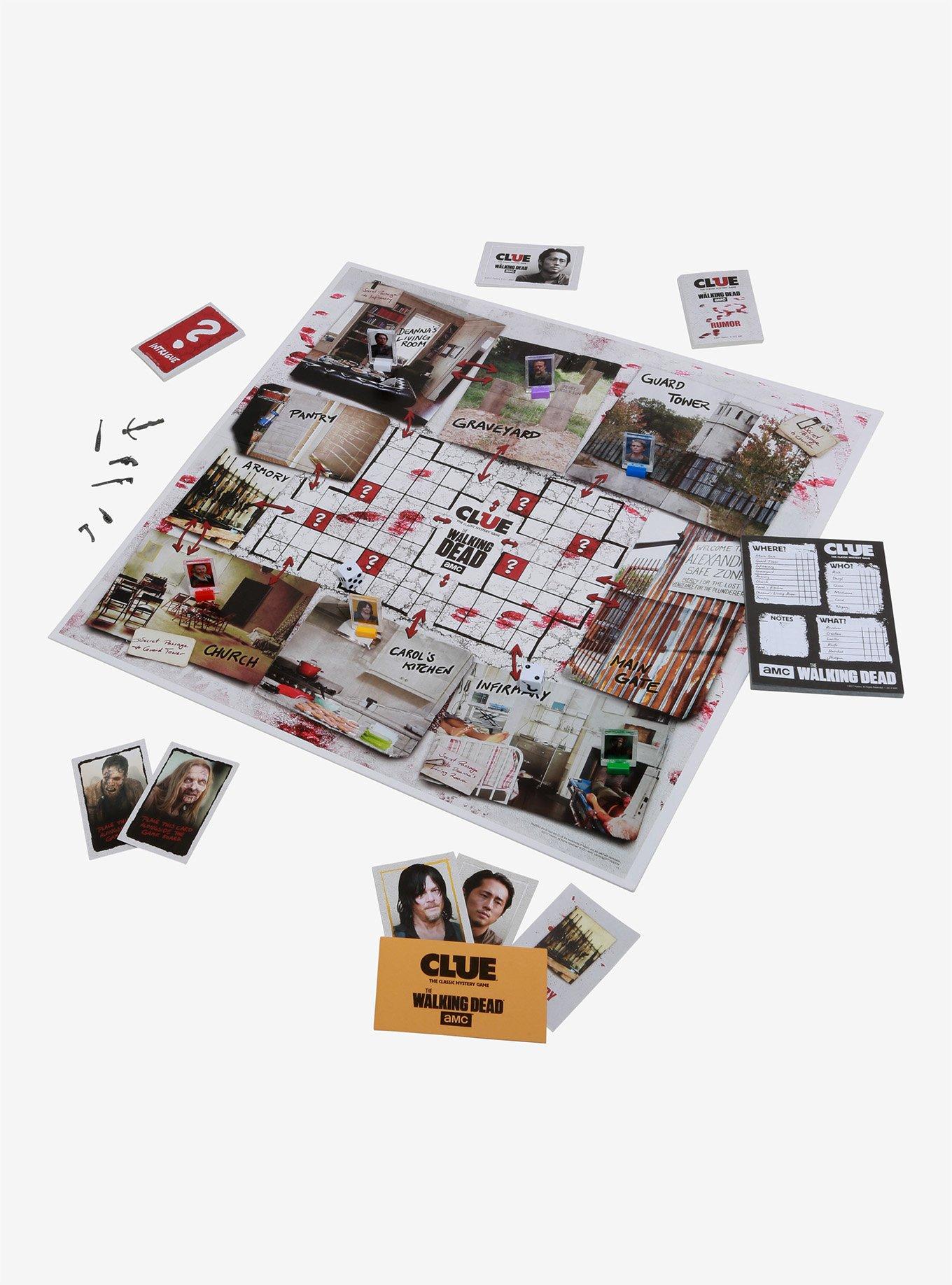 The Walking Dead Edition Clue Board Game, , alternate