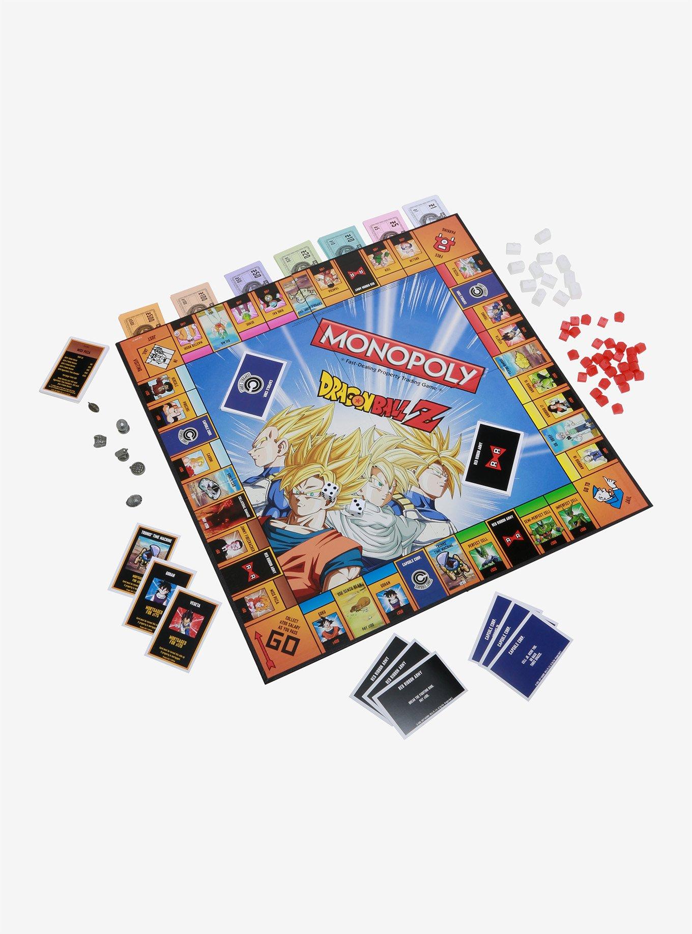 Dragon Ball Z Edition Monopoly Board Game, , alternate