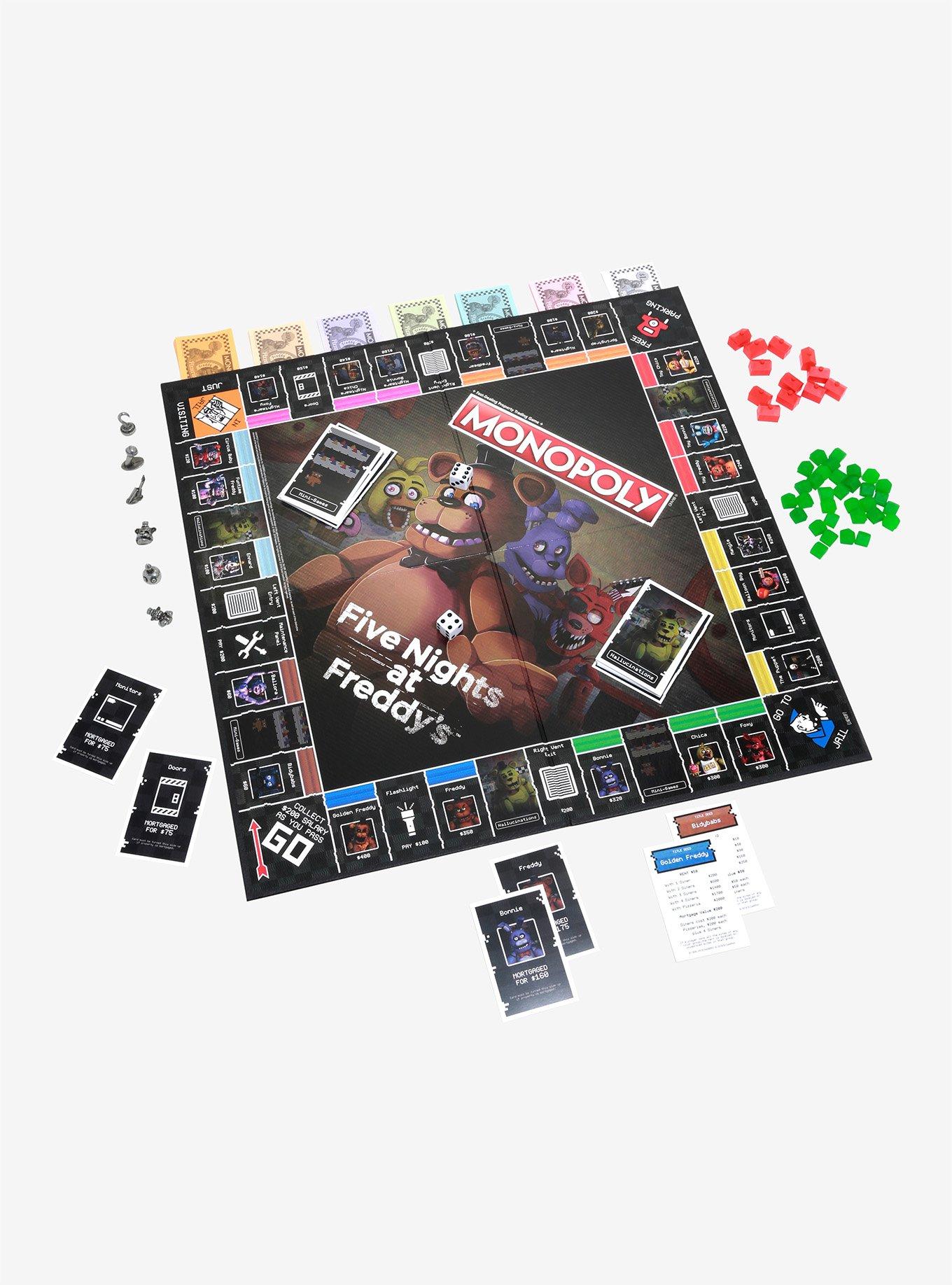 Five Nights At Freddy's Edition Monopoly Board Game, , alternate