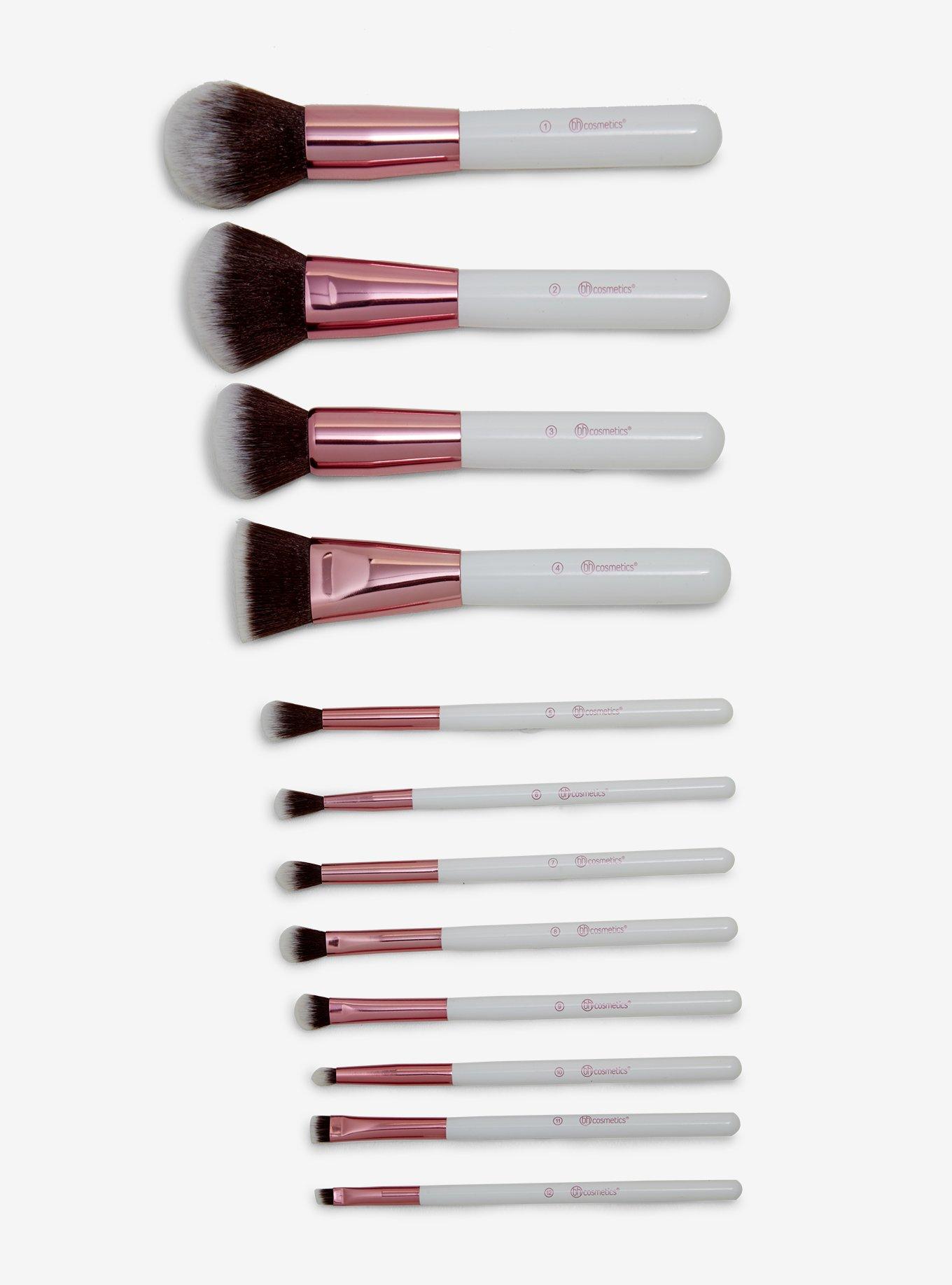 BH Cosmetics Crystal Quartz Makeup Brush Set, , alternate