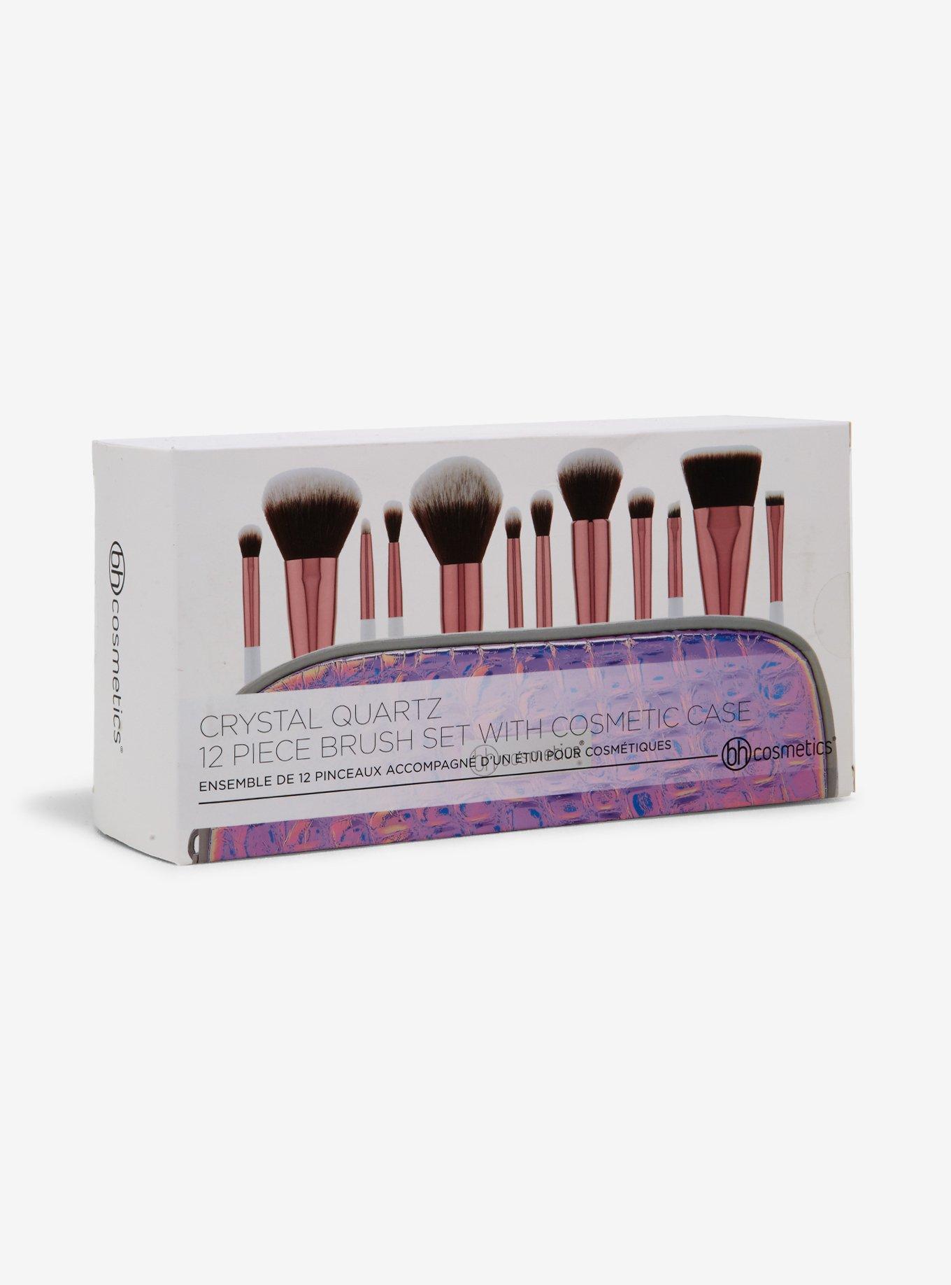 BH Cosmetics Crystal Quartz Makeup Brush Set, , alternate