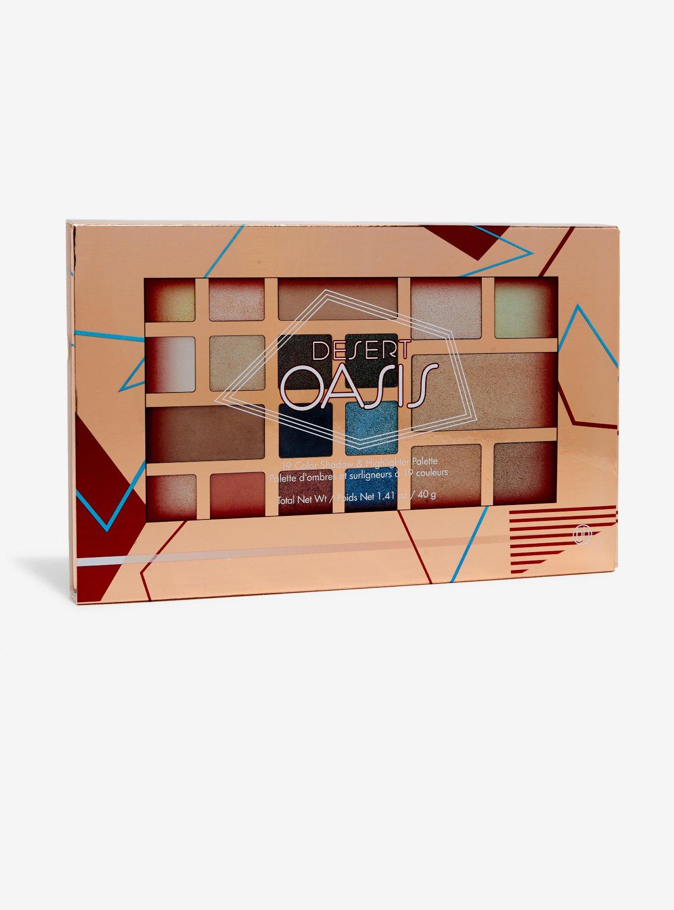 BH Cosmetics Desert Oasis Eyeshadow & Highlighter Palette, , alternate