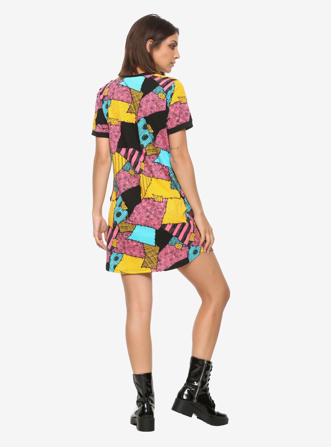 The Nightmare Before Christmas Sally T-Shirt Dress, , alternate