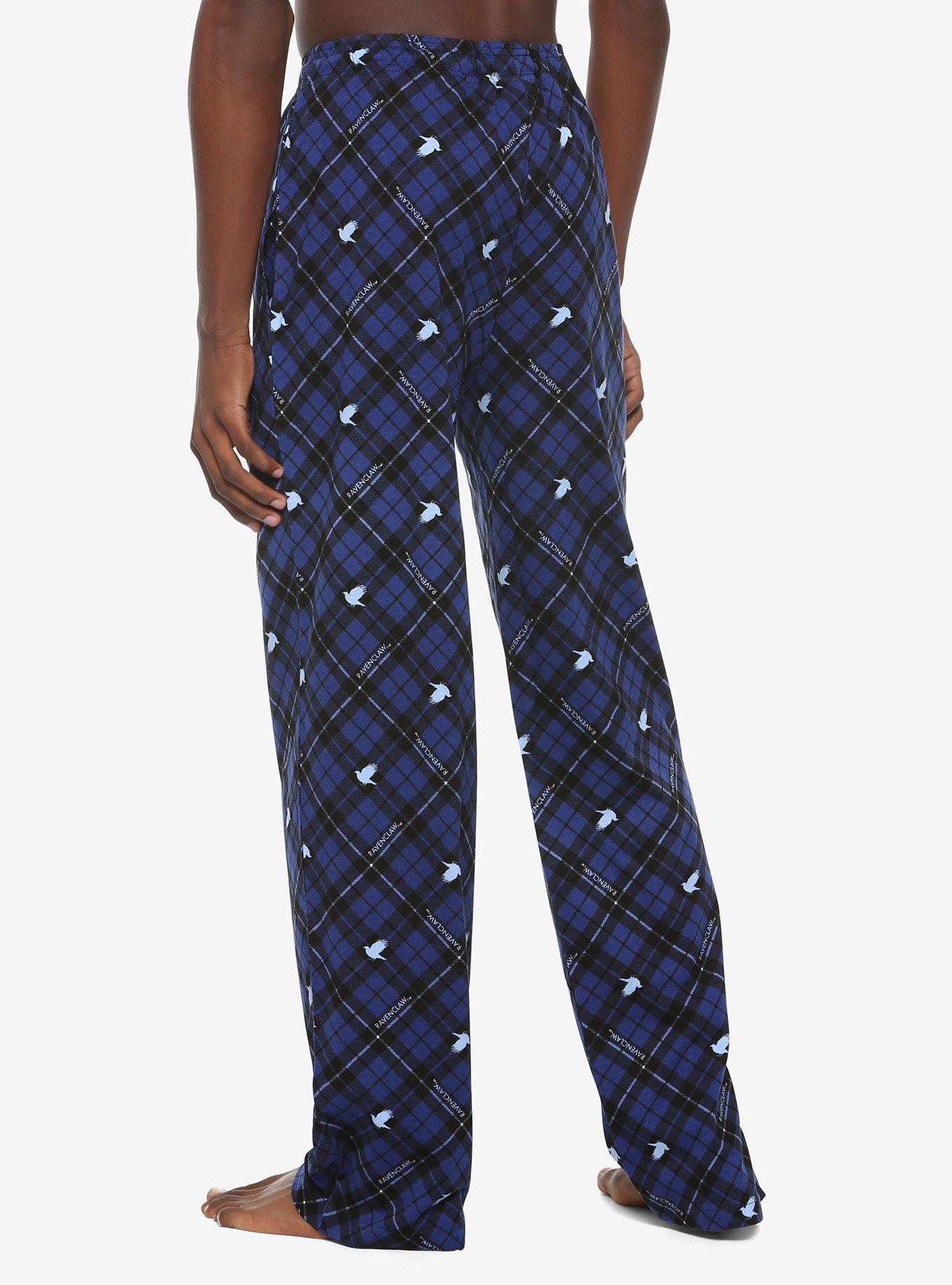 Harry Potter Ravenclaw Plaid Pajama Pants, PLAID, alternate