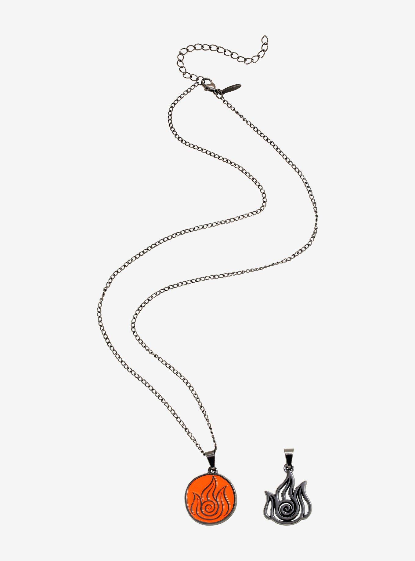 Avatar: The Last Airbender Fire Nation Charm Necklace - BoxLunch Exclusive, , alternate