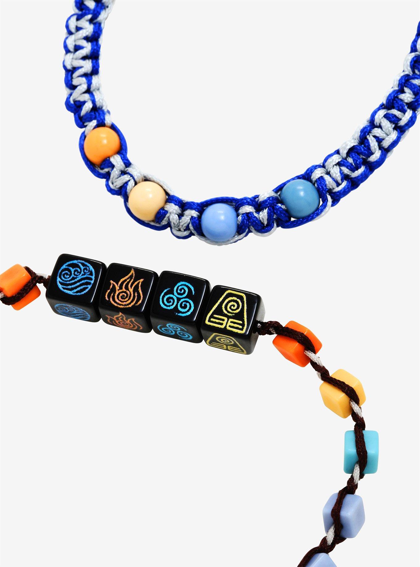Avatar: The Last Airbender Elements Bead Bracelet Set - BoxLunch Exclusive, , alternate