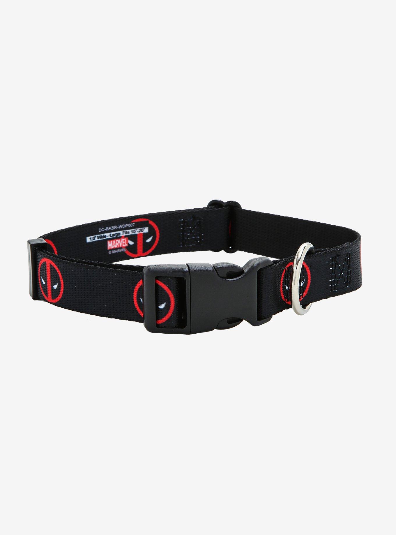 Marvel Deadpool Symbol Pet Collar, MULTI, alternate