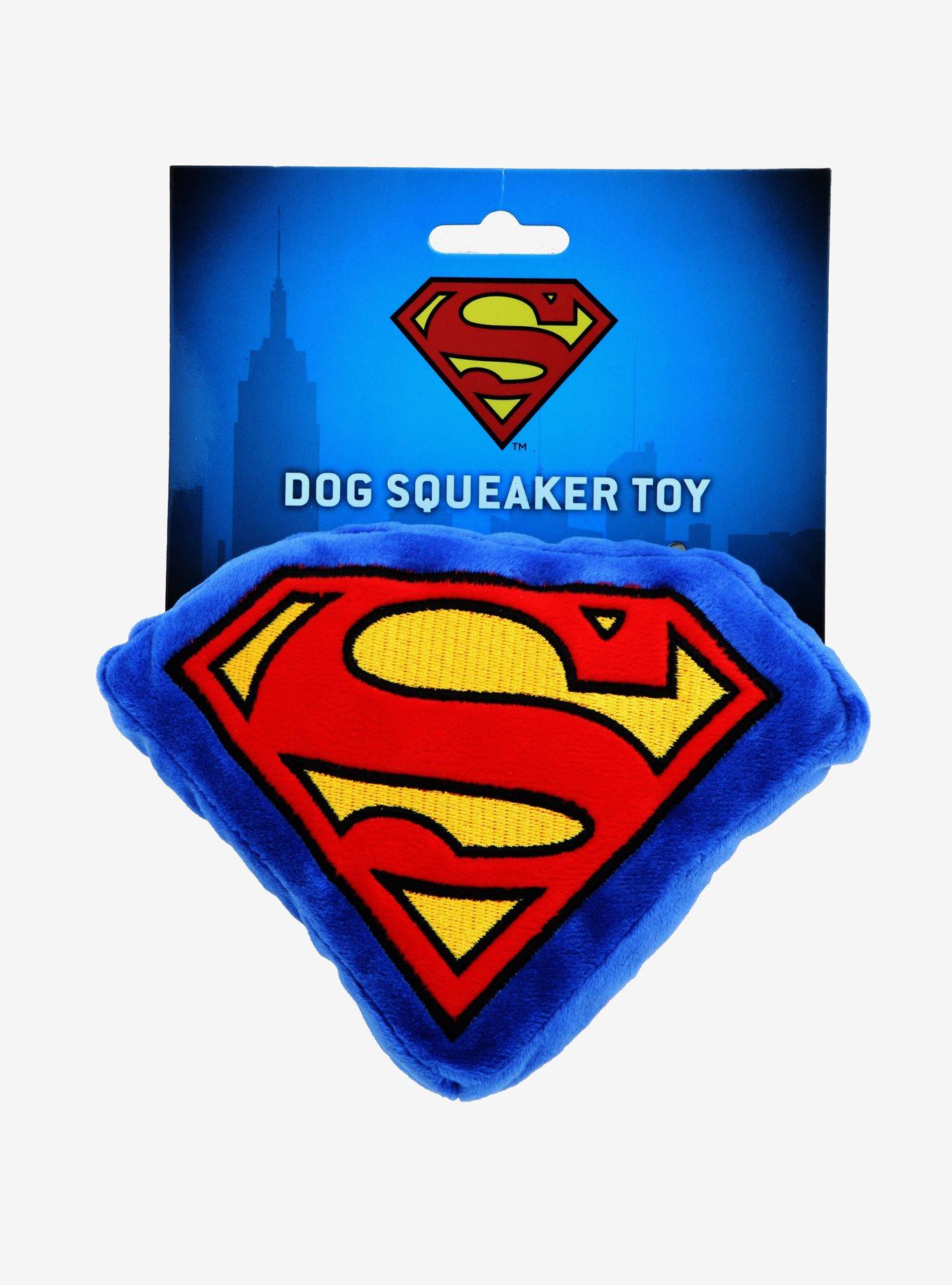 DC Comics Superman Squeaker Dog Toy, , alternate