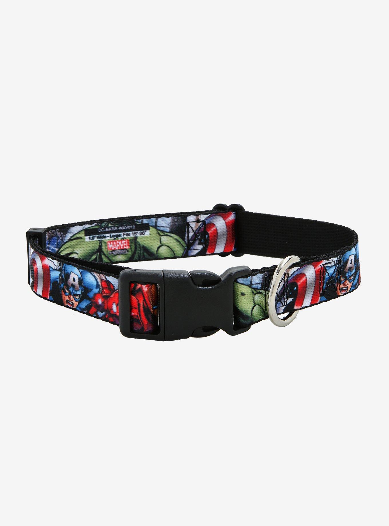 Marvel Avengers Heroes Pet Collar, , alternate