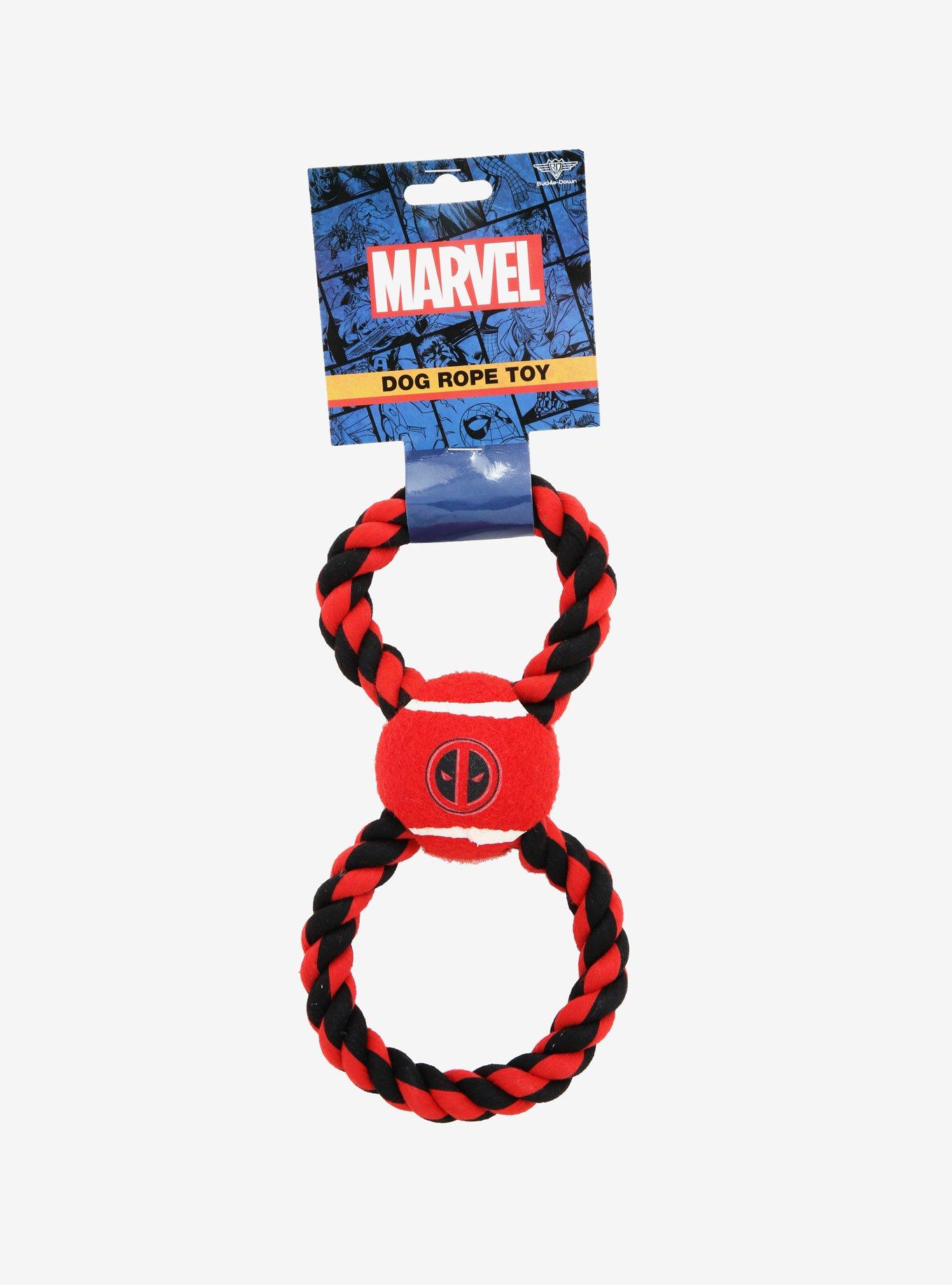 Marvel Deadpool Rope Dog Toy, , alternate - view 2