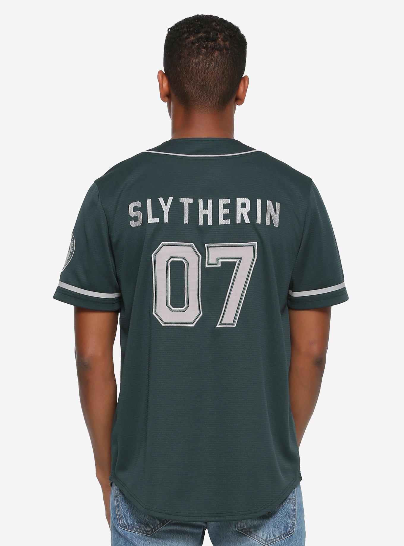 Harry Potter Slytherin Baseball Jersey - BoxLunch Exclusive, , alternate