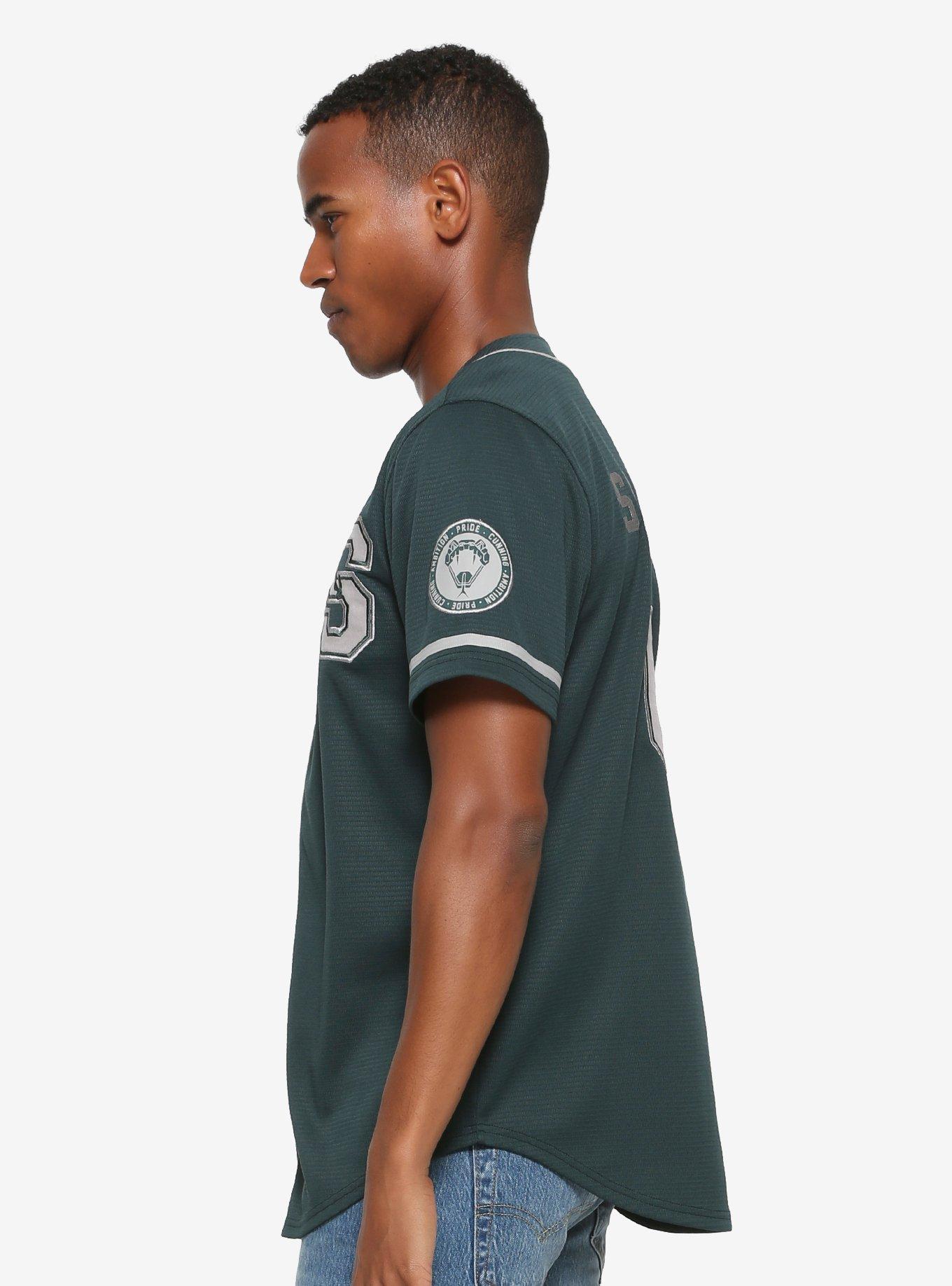 Harry Potter Slytherin Baseball Jersey - BoxLunch Exclusive, , alternate