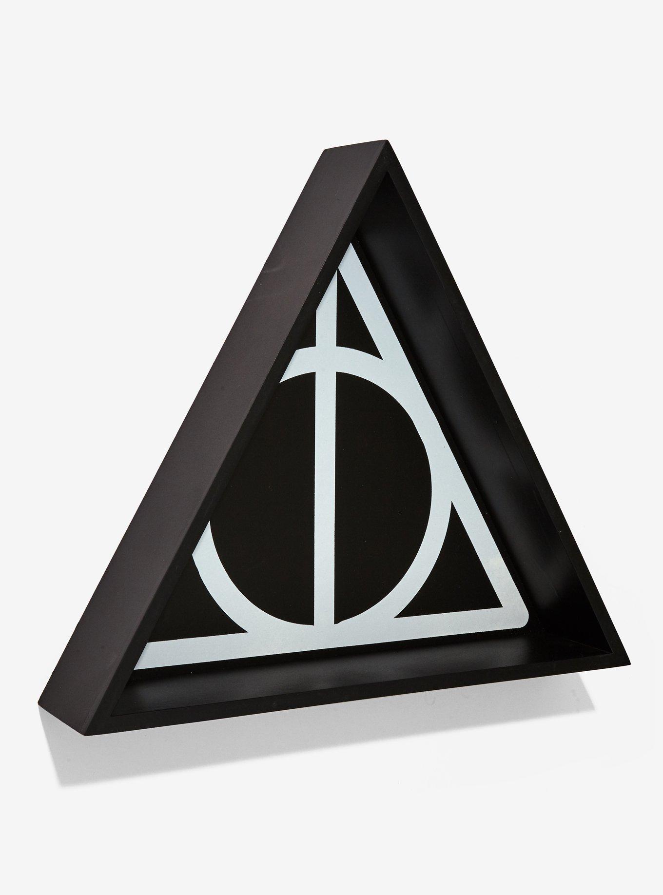Harry Potter Deathly Hallows Symbol Wall Shelf, , alternate
