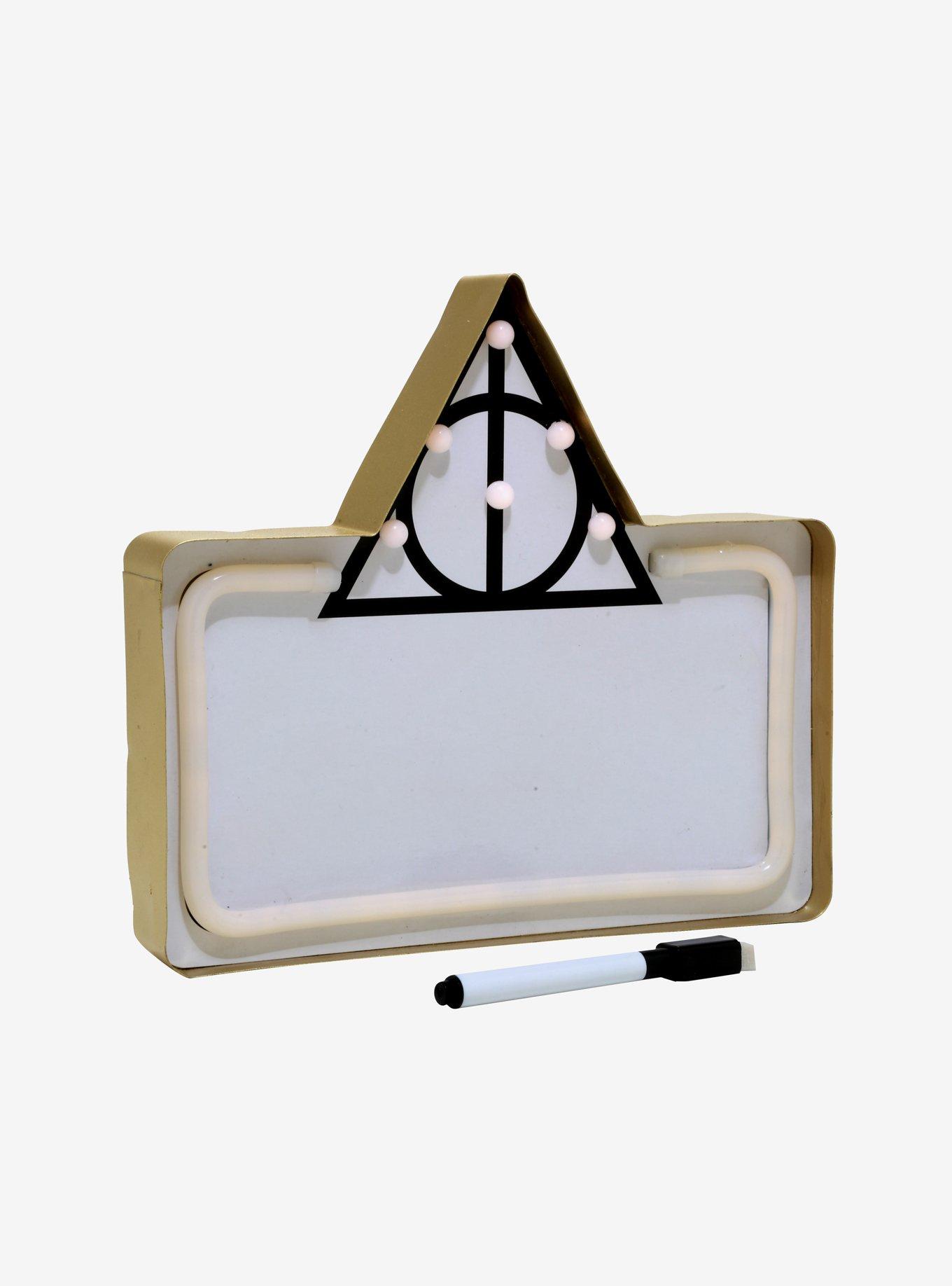 Harry Potter Deathly Hallows Light-Up Dry Erase Board, , alternate