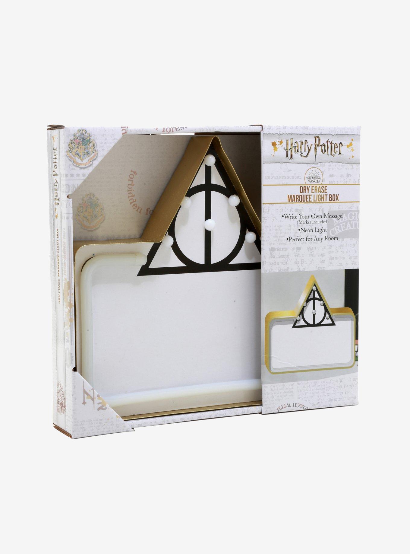 Harry Potter Deathly Hallows Light-Up Dry Erase Board, , alternate