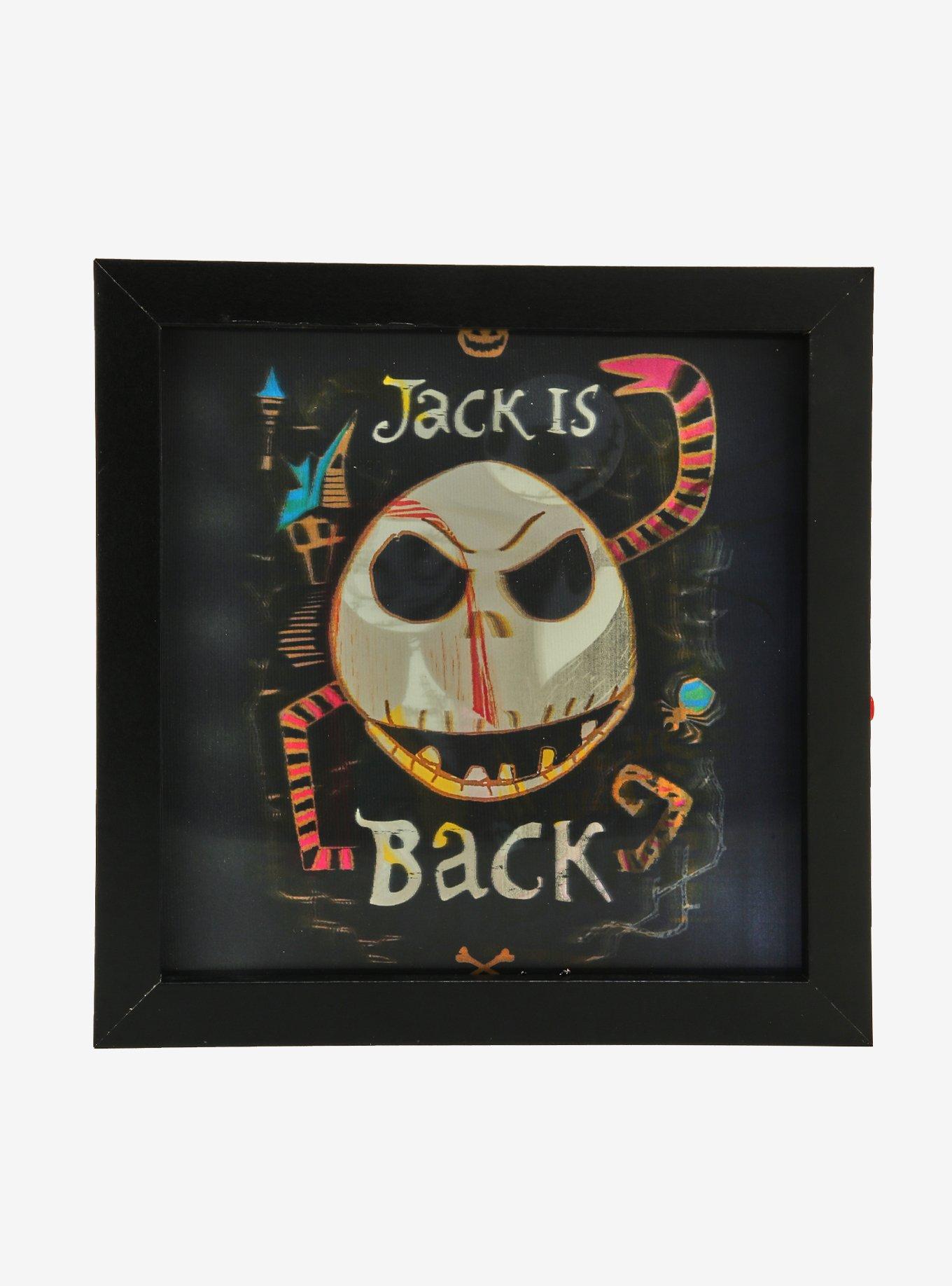 The Nightmare Before Christmas Light-Up Lenticular Wall Art, , alternate