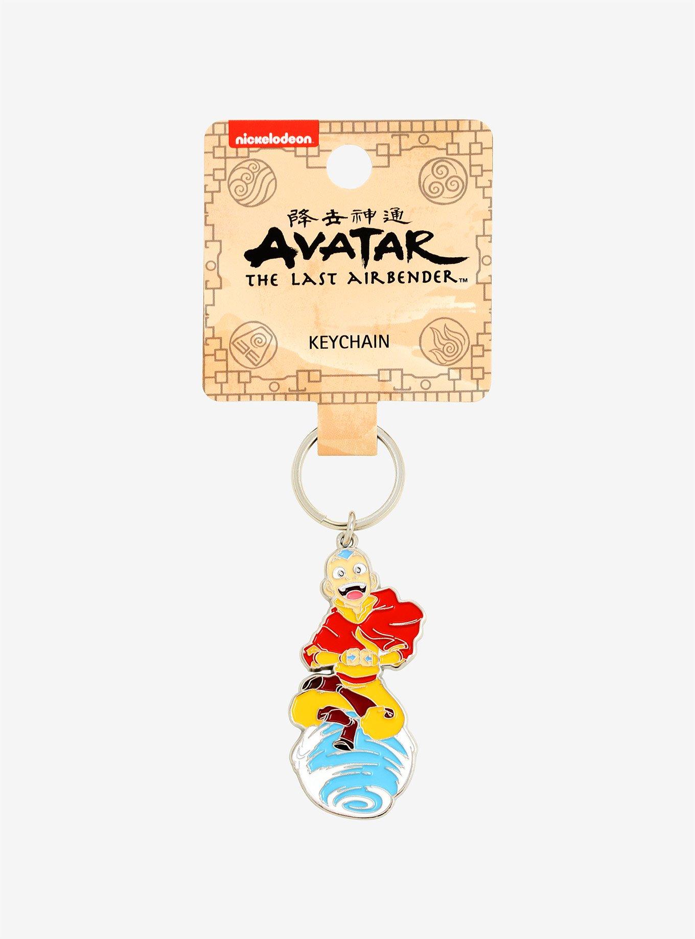Avatar: The Last Airbender Wind Power Enamel Keychain - BoxLunch Exclusive, , alternate