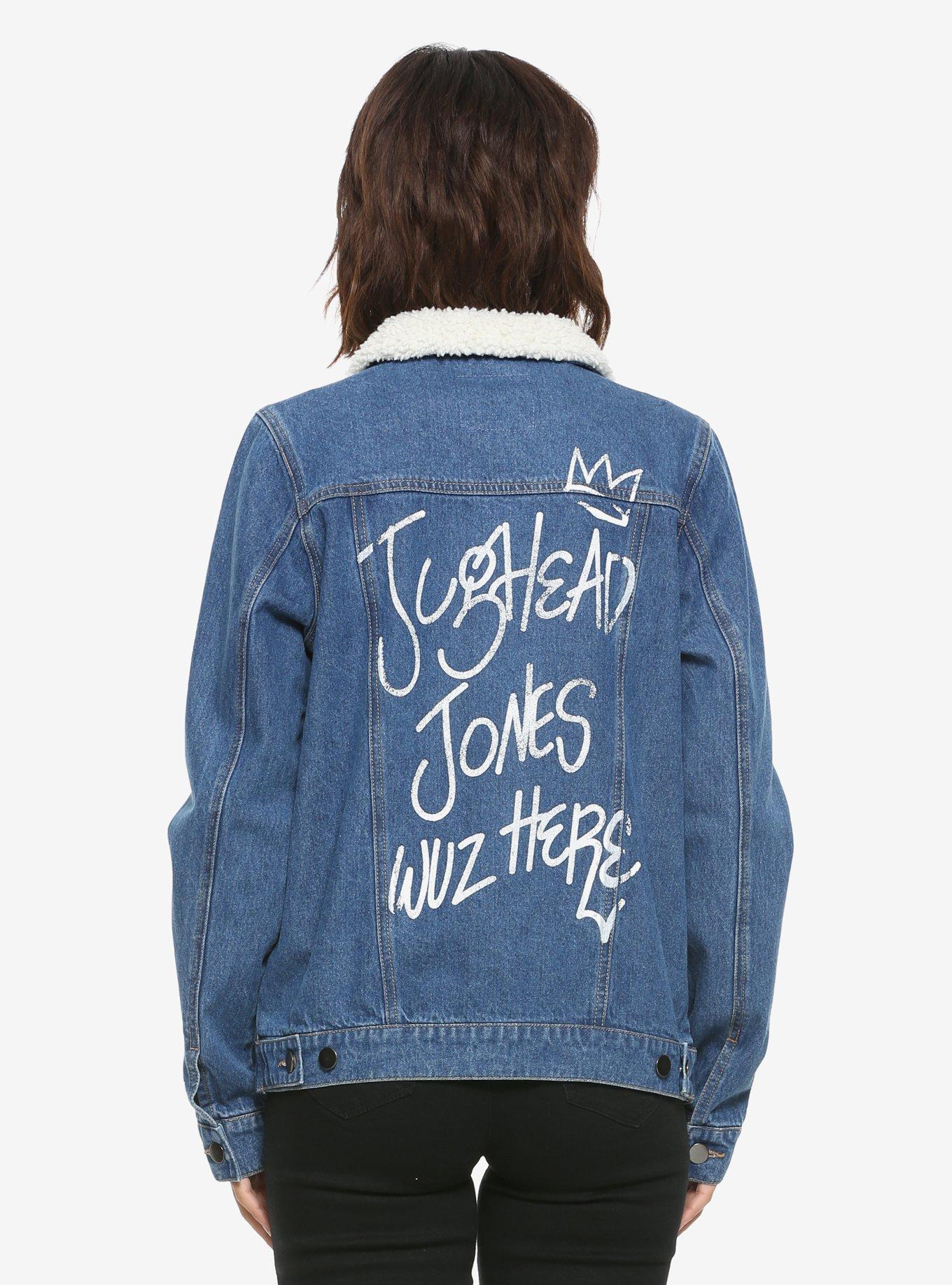 Riverdale Jughead Girls Denim Jacket, MULTI, alternate