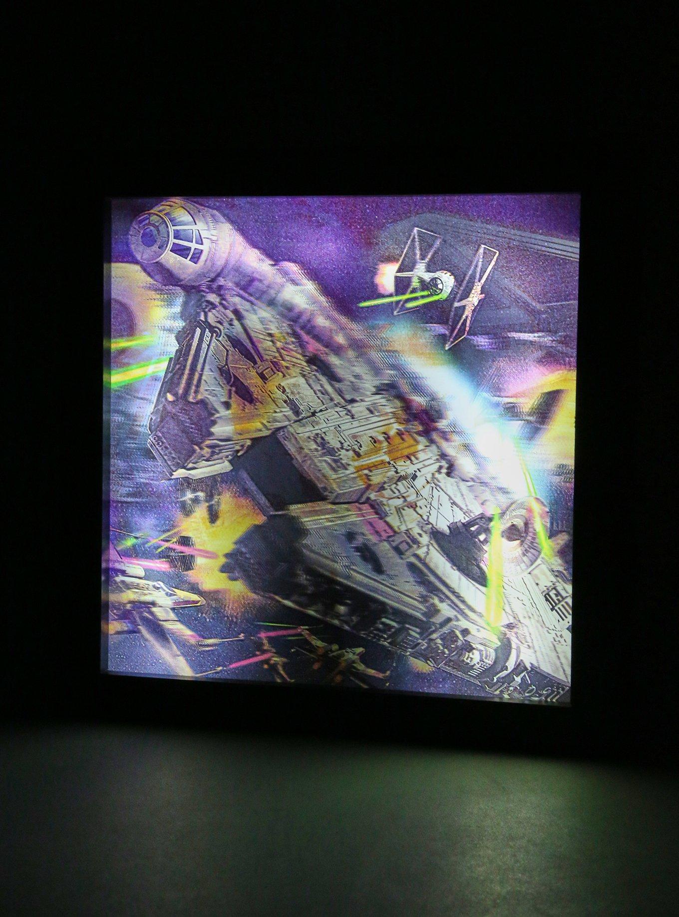Star Wars Light-Up Lenticular Wall Art, , alternate
