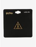 Harry Potter Deathly Hallows Matte Enamel Pin - BoxLunch Exclusive, , alternate