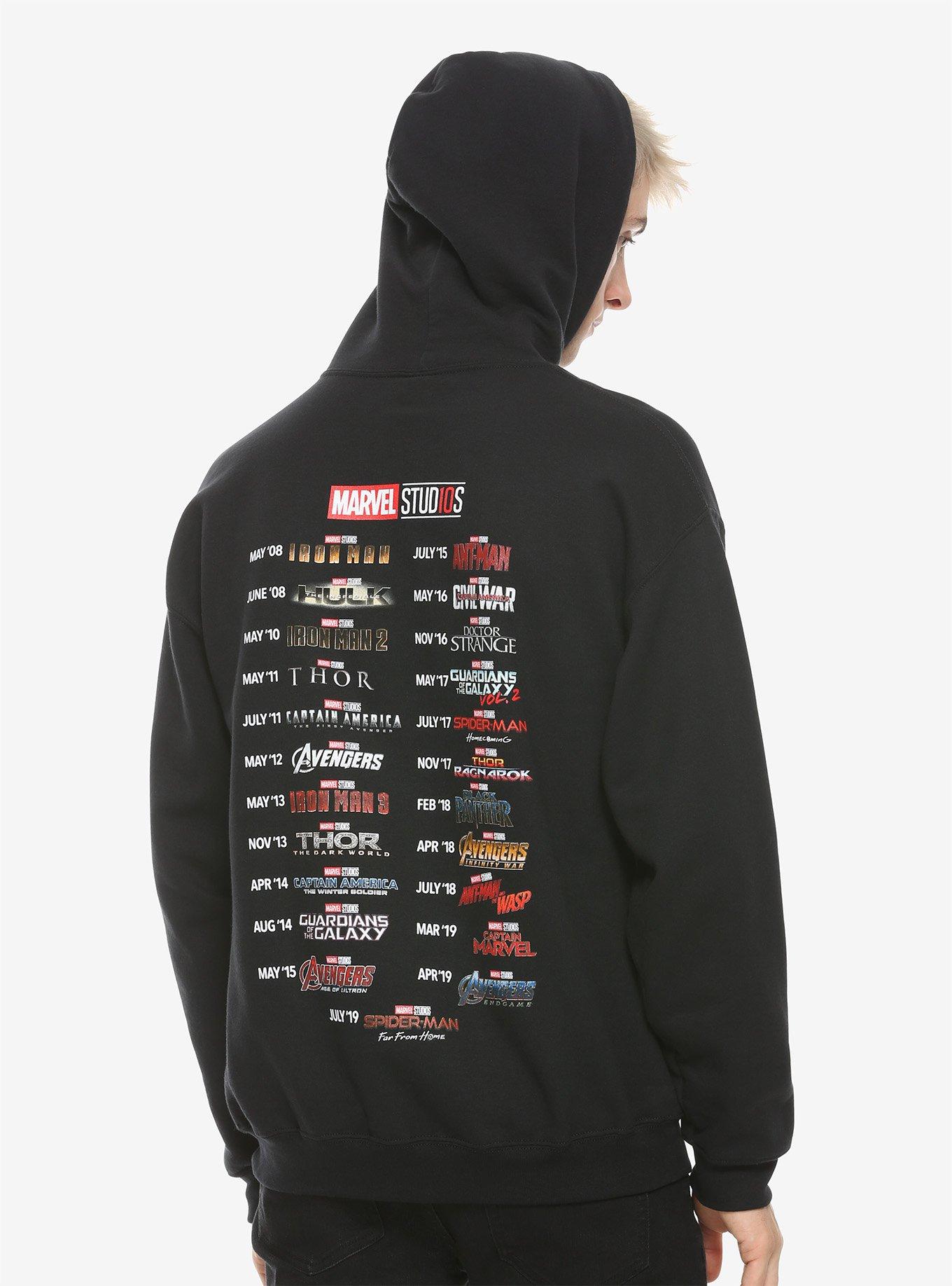 Marvel Studios Movie Tour Hoodie, MULTI, alternate