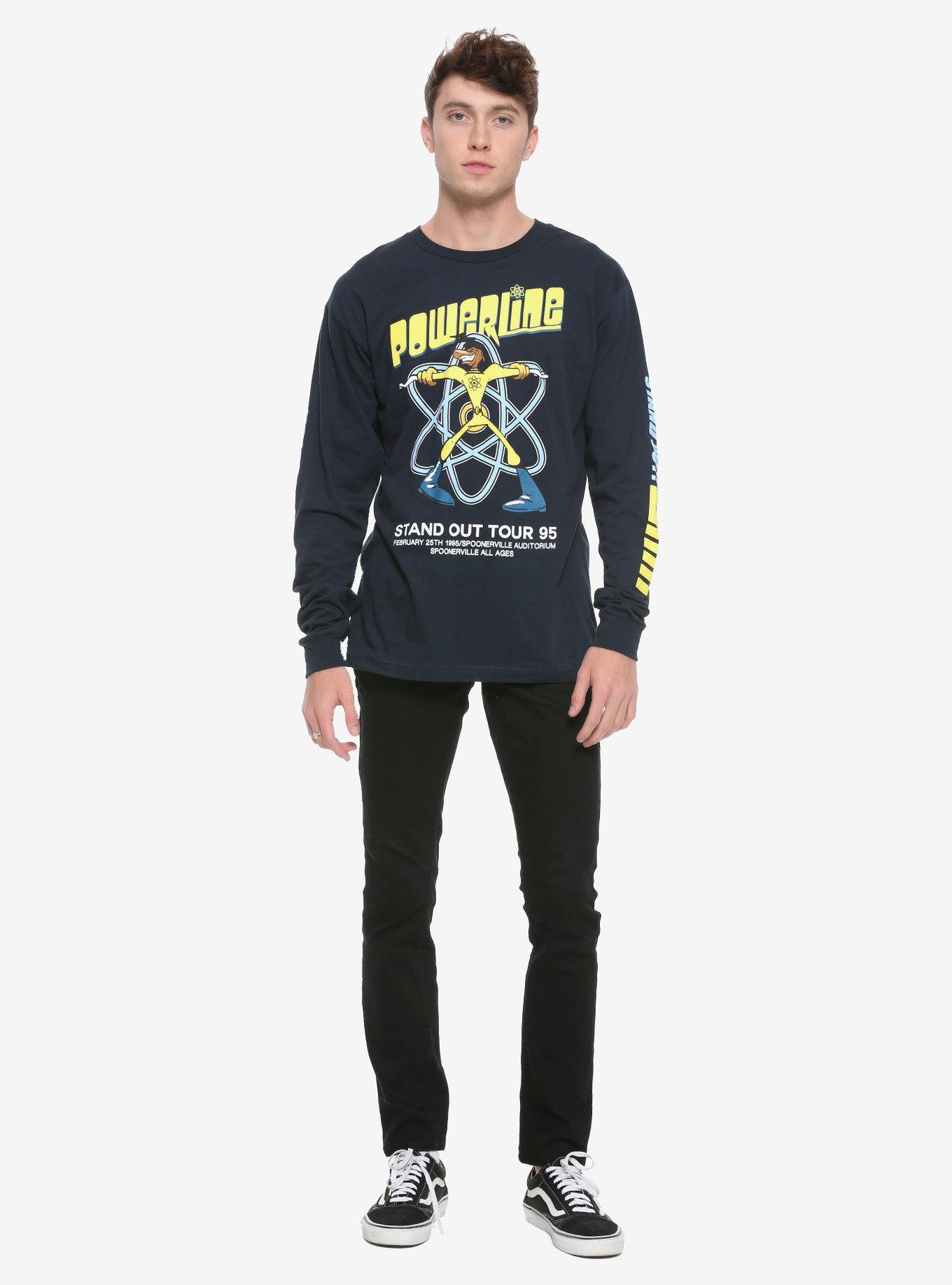 Disney A Goofy Movie Powerline Tour Long-Sleeve T-Shirt, , alternate