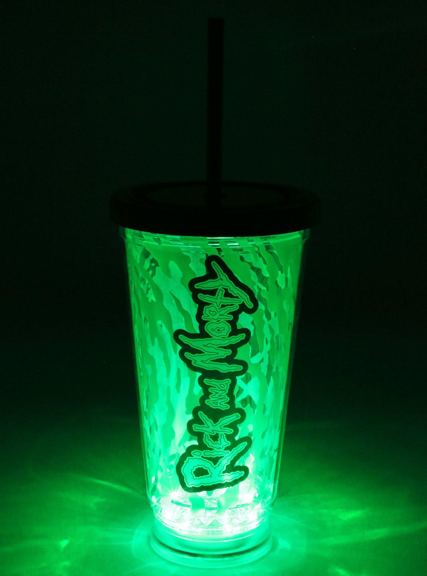 Rick and Morty Light-Up Tumbler - BoxLunch Exclusive, , alternate