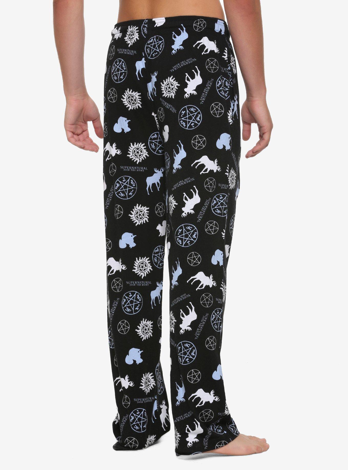 Supernatural Moose & Squirrel Pajama Pants | Hot Topic