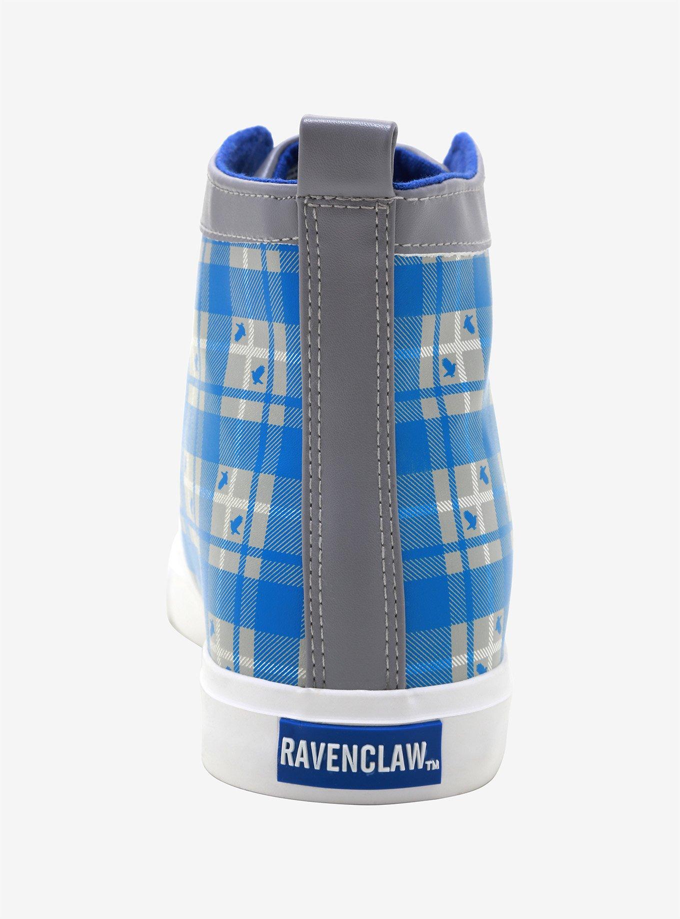 Harry Potter Ravenclaw Plaid Hi-Top Sneakers, MULTI, alternate