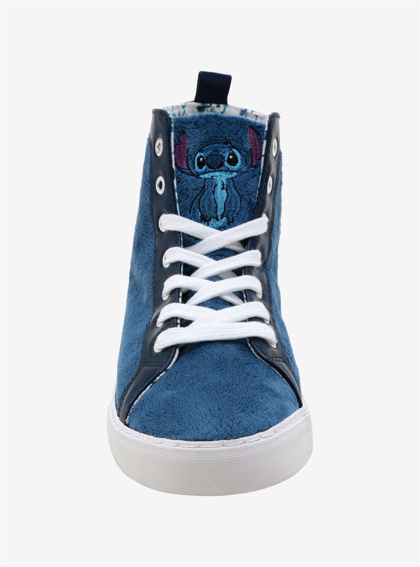 Disney Lilo & Stitch Fuzzy Hi-Top Sneakers, MULTI, alternate