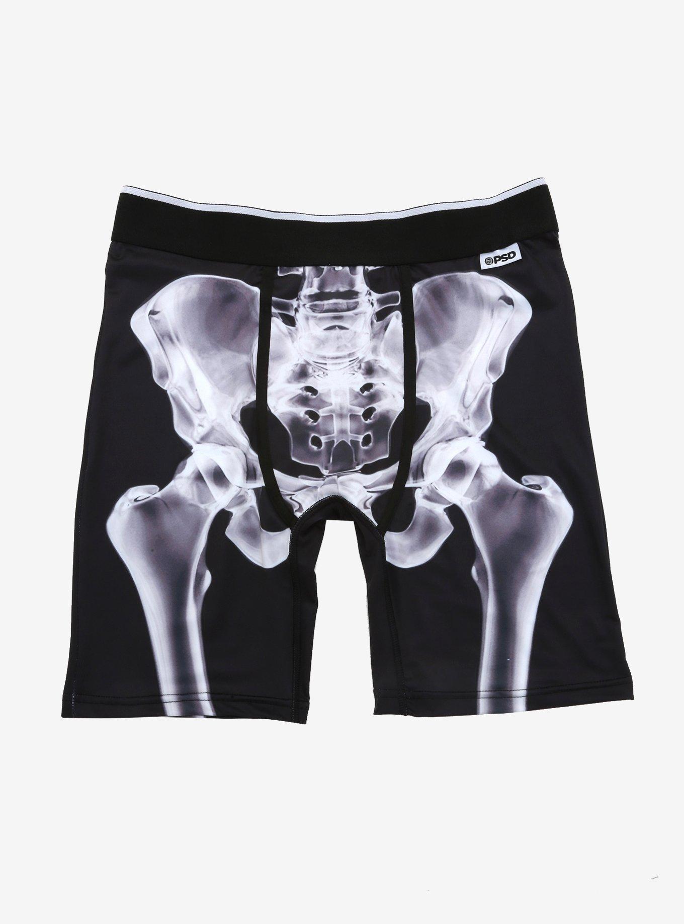 X-Ray Skeleton Boxer Briefs, MULTI, alternate