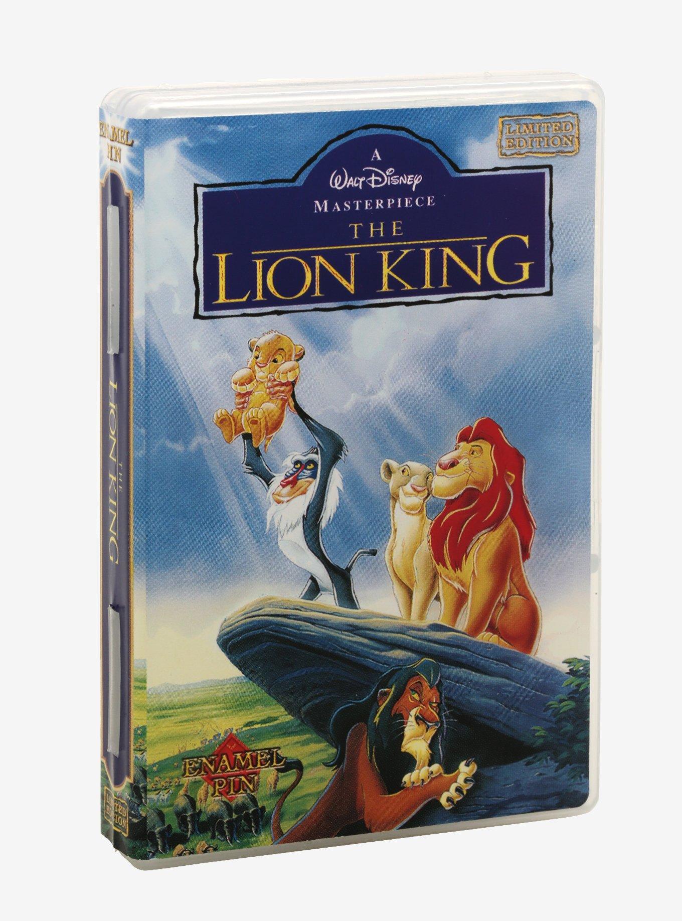 Disney The Lion King Hakuna Matata Enamel Pin With VHS Case, , alternate