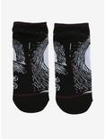 The Nightmare Before Christmas Jack Spiral Hill No-Show Socks, , alternate