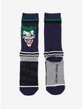 DC Comics Joker Purple Crew Socks, , alternate