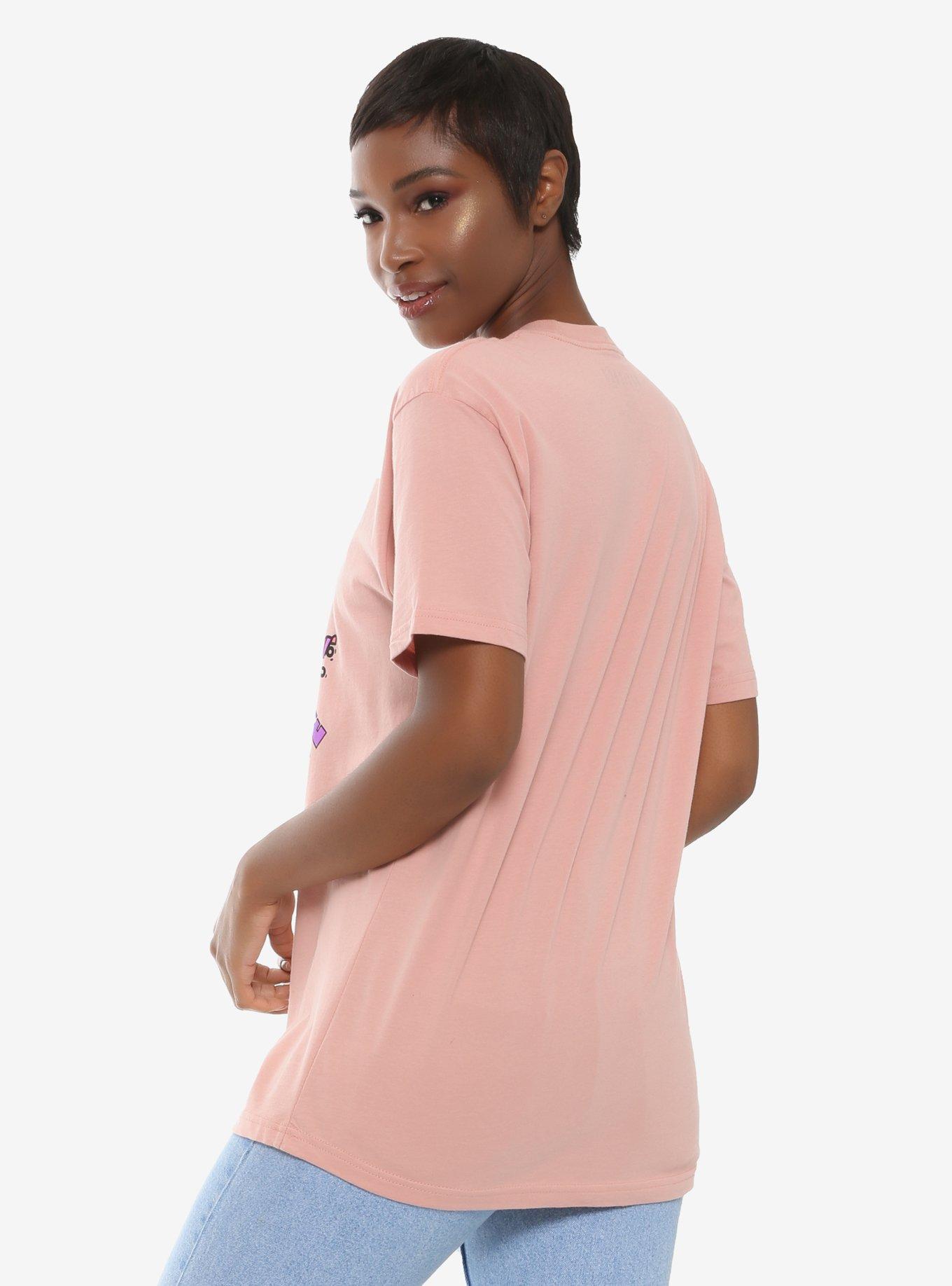 Corgi Don't Hate Roller Skate T-Shirt - BoxLunch Exclusive, PINK, alternate