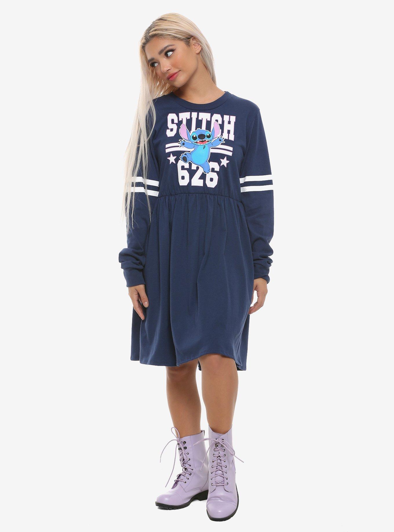 Disney Lilo & Stitch Athletic Long-Sleeve Dress, , alternate
