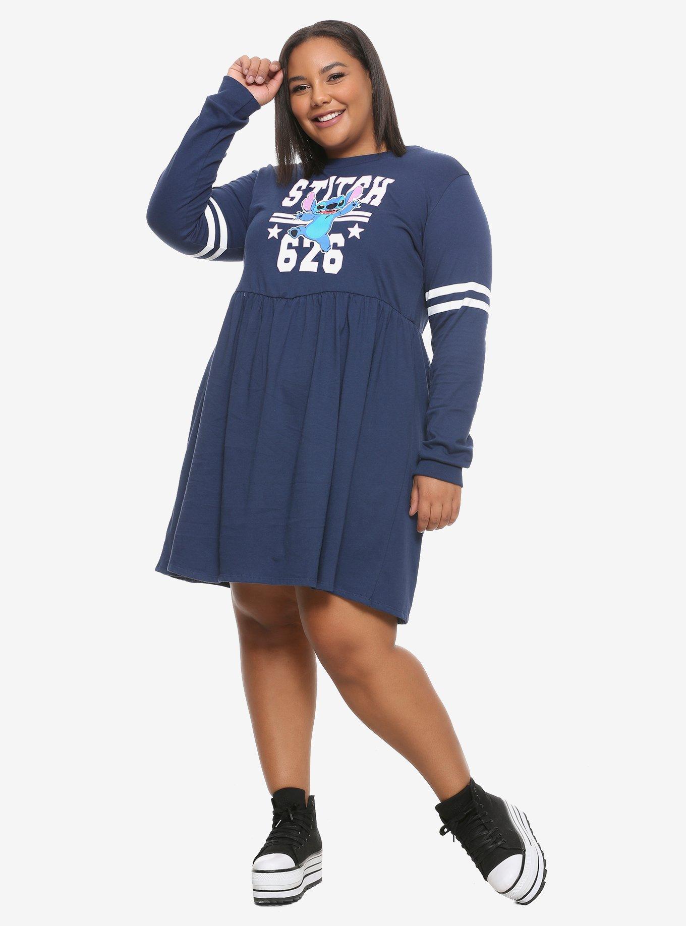 Disney Lilo & Stitch Experiment 626 Dress Plus Siz, , alternate