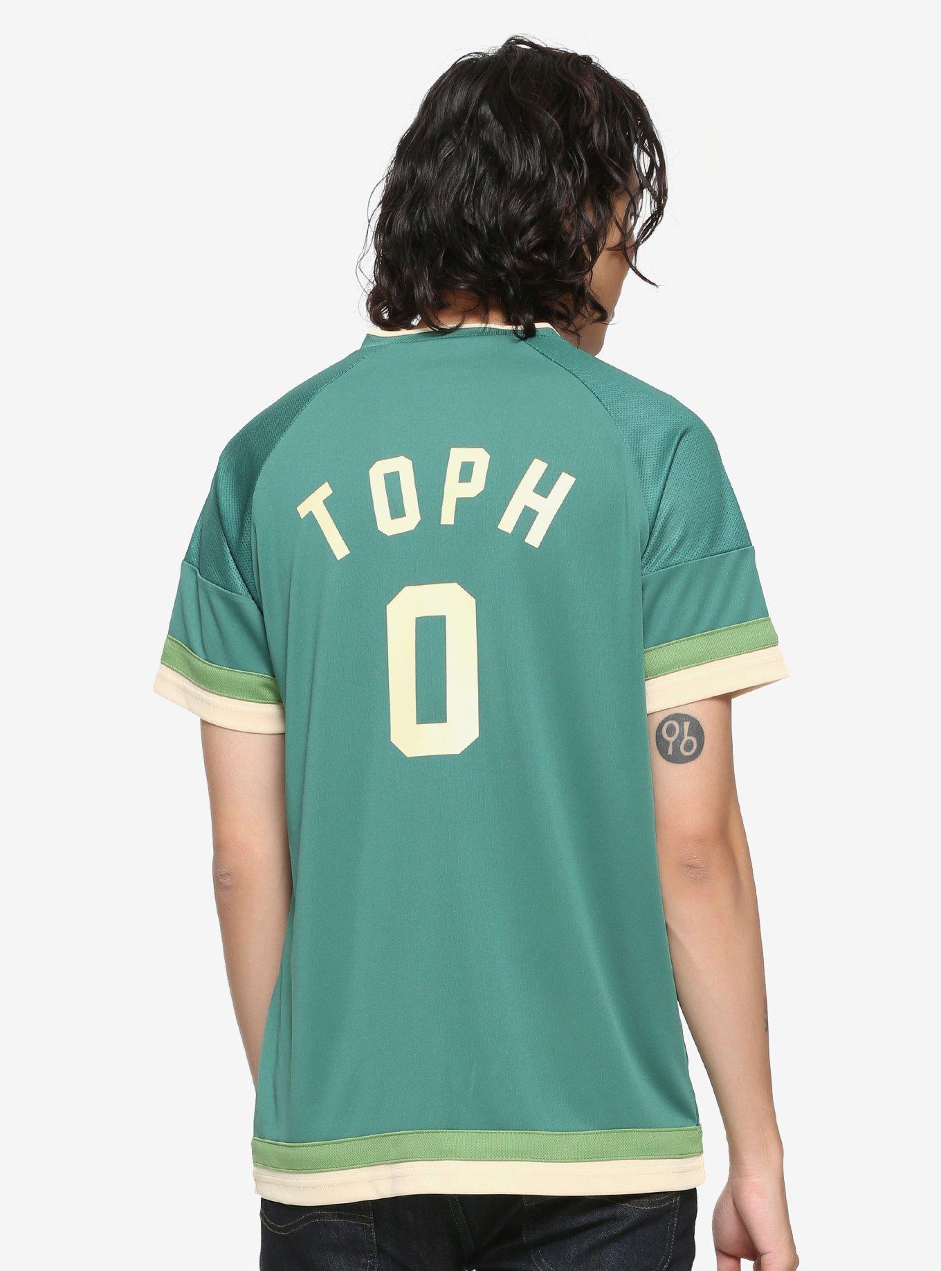 Avatar: The Last Airbender Earth Kingdom Jersey - BoxLunch Exclusive, GREEN, alternate