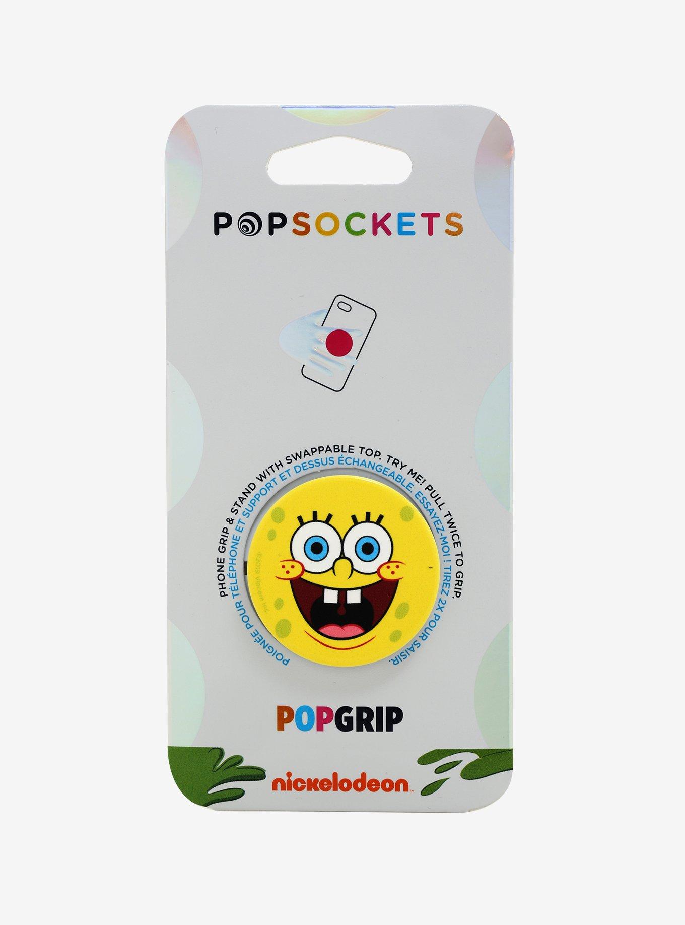 PopSocket SpongeBob SquarePants Head Phone Grip & Stand, , alternate