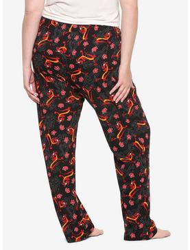 Disney Mulan Mushu & Clouds Girls Pajama Pants Plus Size, , hi-res