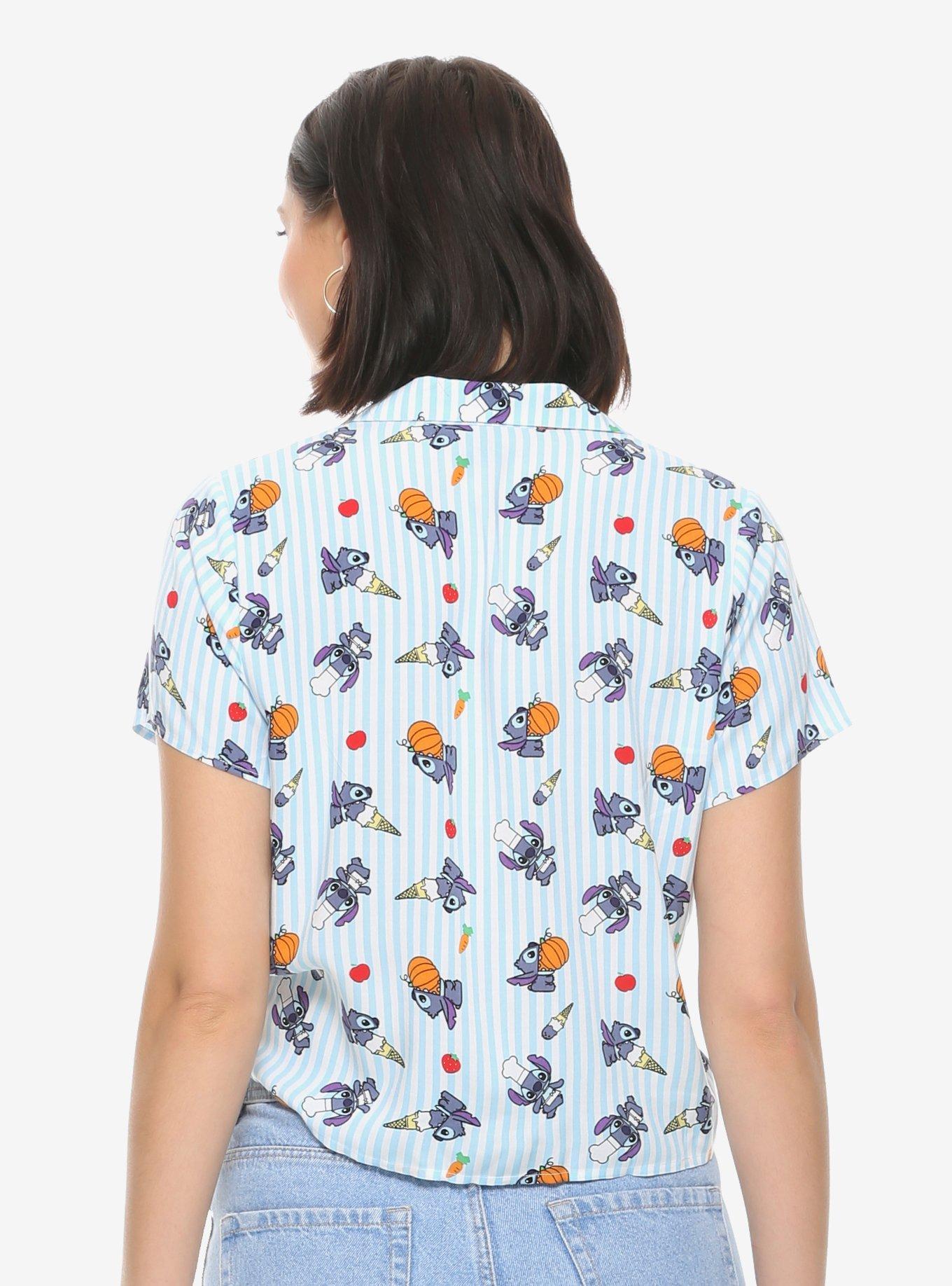 Disney Lilo & Stitch Chef Women's Tie-Front Woven Top - BoxLunch Exclusive, , alternate