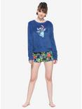 Disney Lilo & Stitch Tropical Girls Plush Short Pajama Set, MULTI, alternate