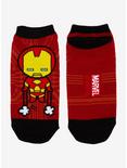 Marvel Avengers Chibi Iron Man No-Show Socks, , alternate