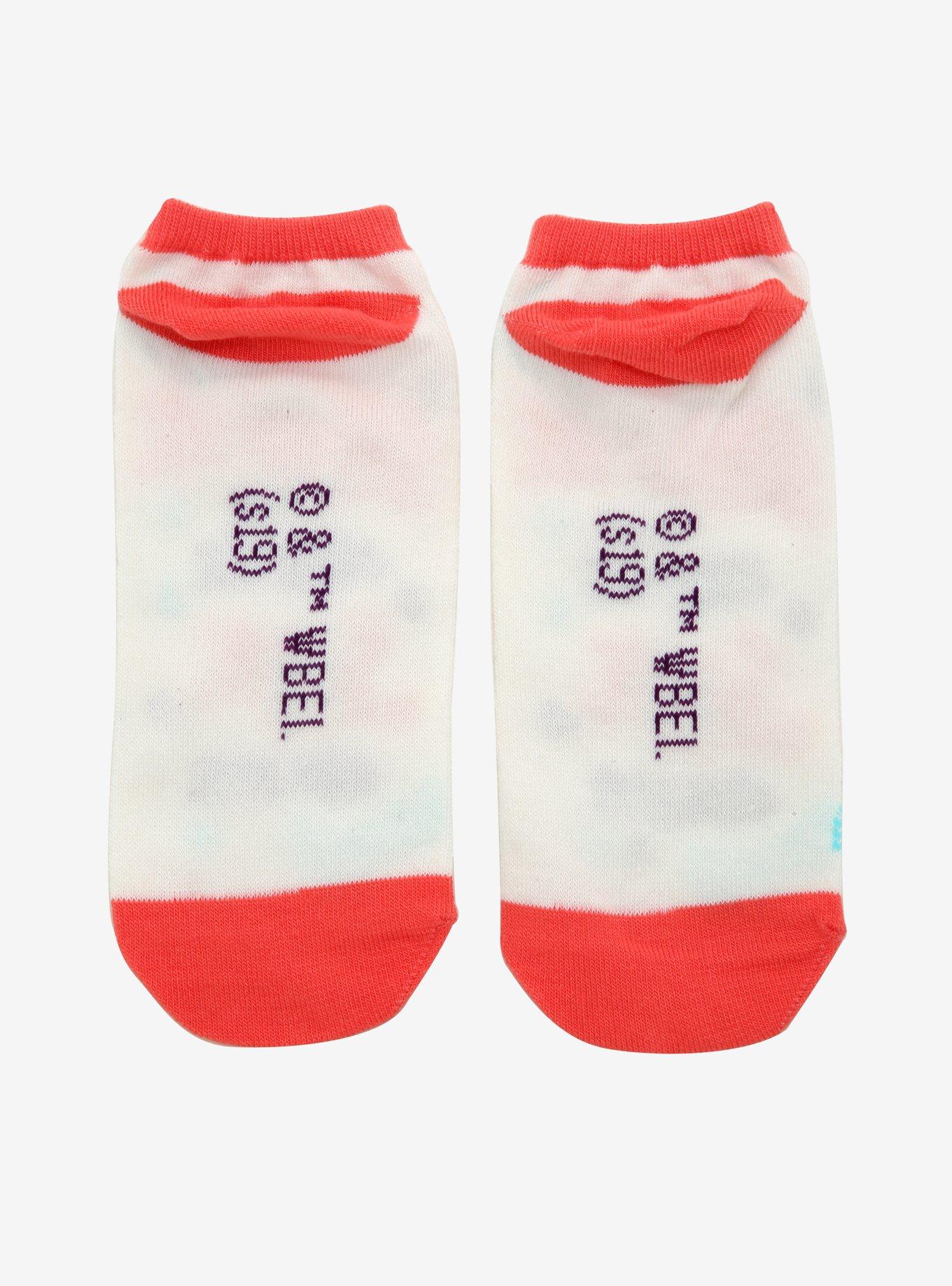 Harry Potter Luna Lovegood Sane As I Am No-Show Socks, , alternate