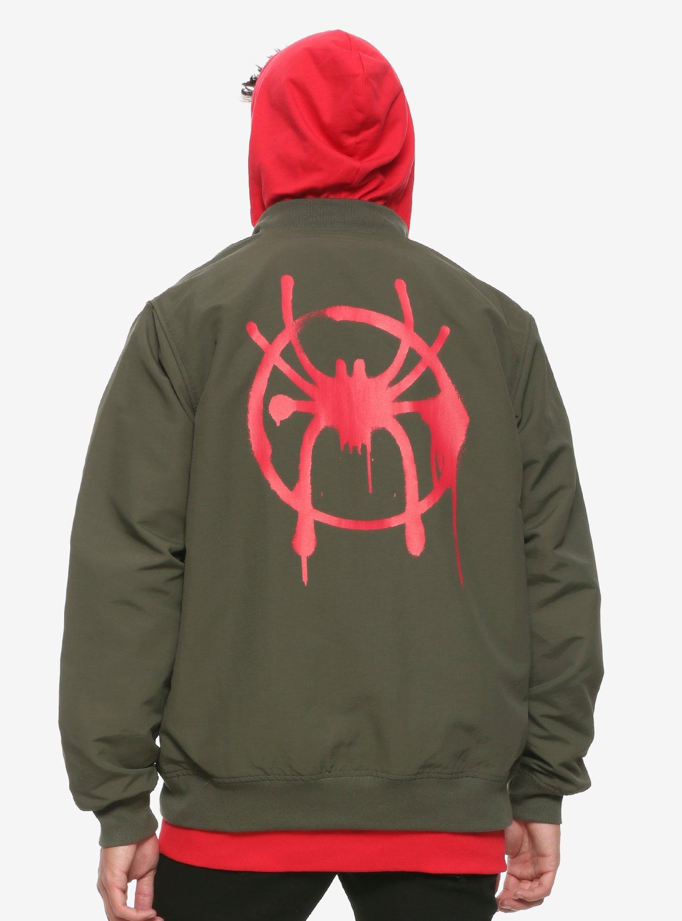 Hot topic 2025 miles morales hoodie