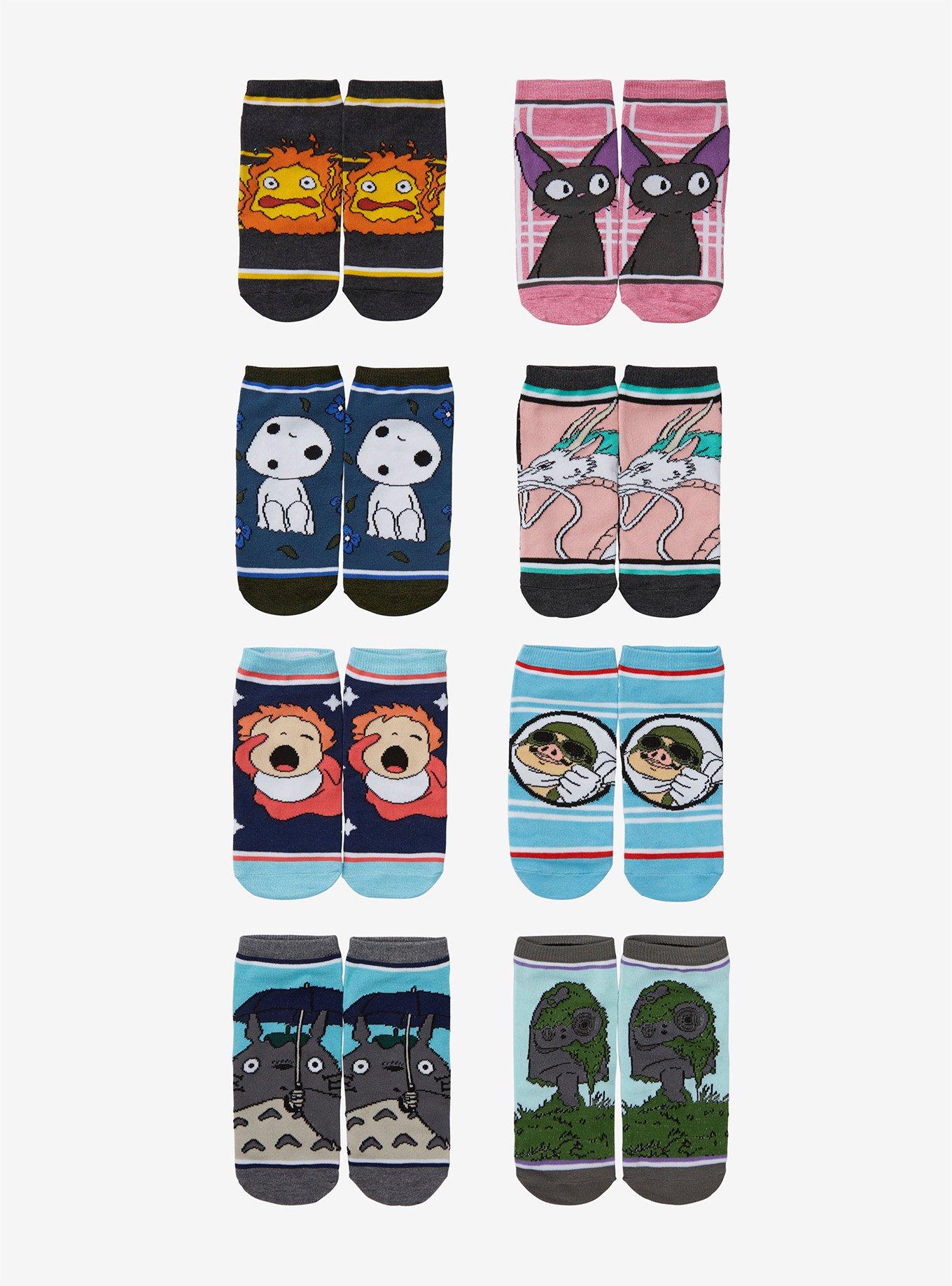 Our Universe Studio Ghibli The World Of Studio Ghibli 8 Days Of Socks Gift Set, , alternate