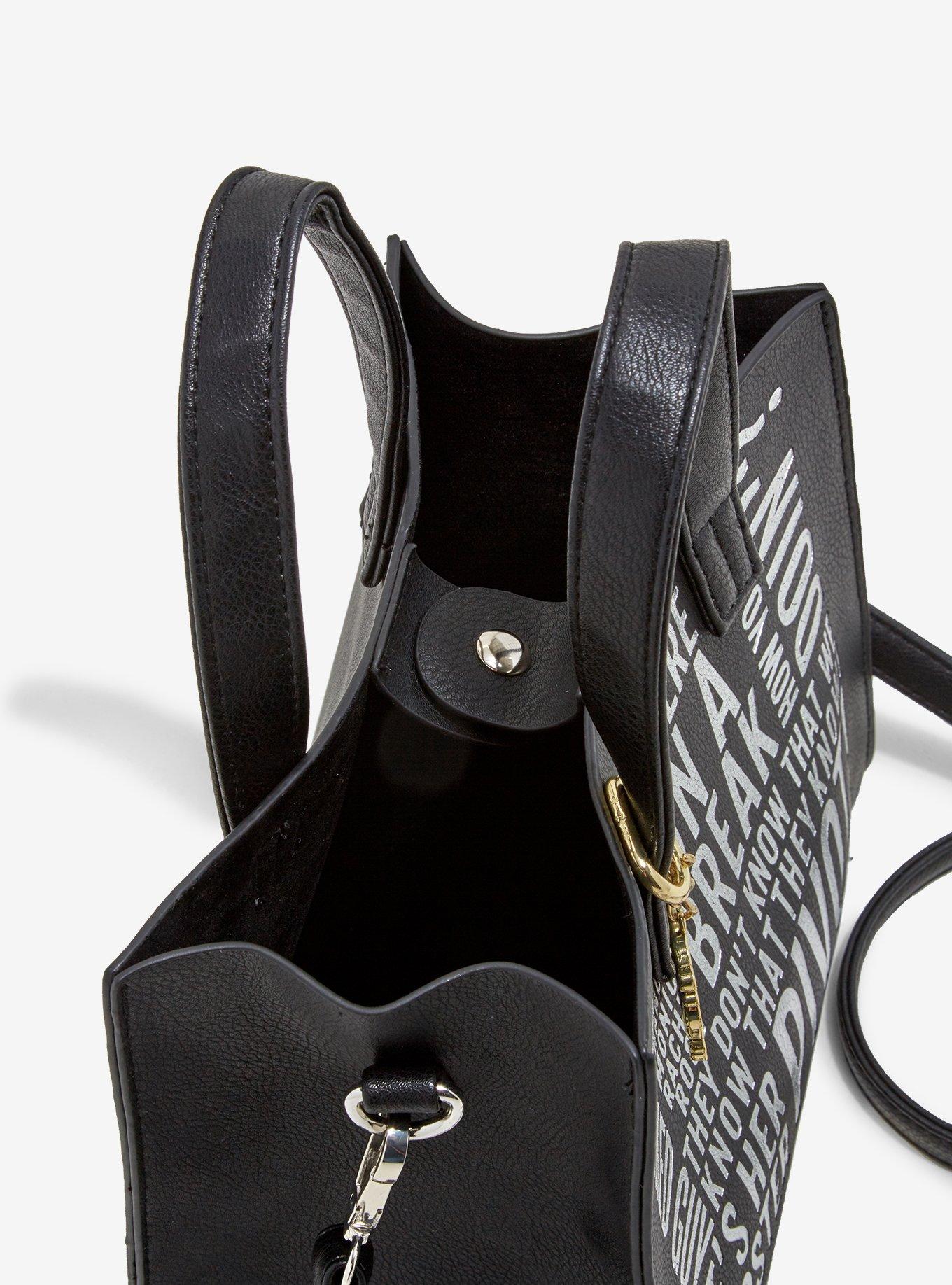 Friends Quote Mini Tote Bag, , alternate