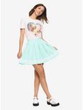 Mint Pleated Cheer Skirt, MINT, alternate