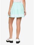 Mint Pleated Cheer Skirt, MINT, alternate