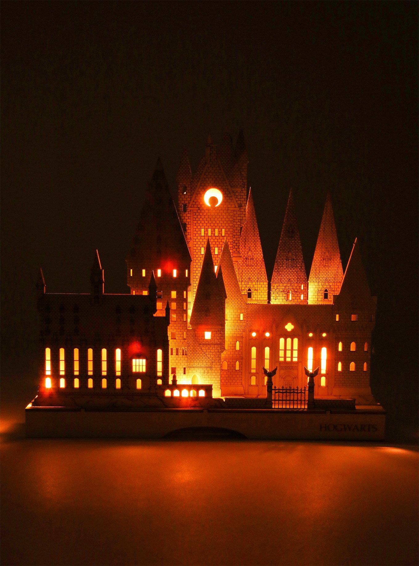 Harry Potter Hogwarts Wooden Model Figure, , alternate